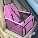 Dog Car Seat Cover: Durable & Breathable Bag for Small Dogs Dog Car Seat Cover: Durable & Breathable Bag for Small Dogs