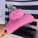 Crab Plush Fur Hair Clip Trendy Accessory For Girls Crab Plush Fur Hair Clip Trendy Accessory For Girls