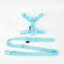 Pet Accessory Set: Macarone Color Harness Collar Leash Kit Pet Accessory Set: Macarone Color Harness Collar Leash Kit