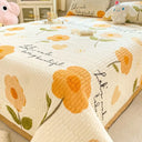 Soft Thickened Warm Milk Velvet Bed Cover Non-slip Bedsheet Soft Thickened Warm Milk Velvet Bed Cover Non-slip Bedsheet