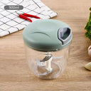 500/900ML Manual Meat Mincer Garlic Chopper Kitchen Tool 500/900ML Manual Meat Mincer Garlic Chopper Kitchen Tool