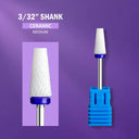 Ceramic Tungsten Nail Drill Bit Set for Manicure Buffing Ceramic Tungsten Nail Drill Bit Set for Manicure Buffing