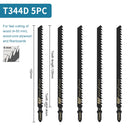 Jigsaw Blades Set T-Shank Jig Saw Blades for Wood Plastic Jigsaw Blades Set T-Shank Jig Saw Blades for Wood Plastic