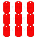 100Pcs Dog ID Tags Customized Engraved Aluminum Plates Bulk 100Pcs Dog ID Tags Customized Engraved Aluminum Plates Bulk