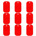 Aluminum Customized Pet ID Tags Personalized Dog Tag Set Aluminum Customized Pet ID Tags Personalized Dog Tag Set