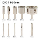 Diamond Coated Glass Hole Saw Drill Bits for Tile Marble Diamond Coated Glass Hole Saw Drill Bits for Tile Marble