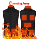 Todwarm Heated Vest 21 Areas Jacket Men And Women 6XL Todwarm Heated Vest 21 Areas Jacket Men And Women 6XL