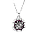 Stainless Steel Tree of Life Aromatherapy Necklace Gift for Women Stainless Steel Tree of Life Aromatherapy Necklace Gift for Women