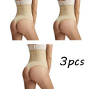 3PCS High Waist Butt Lifter Shapewear For Slimming Curves 3PCS High Waist Butt Lifter Shapewear For Slimming Curves