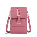 Leather Crossbody Wallet With Touch Screen Accessory Leather Crossbody Wallet With Touch Screen Accessory