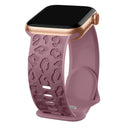 Engraved Silicone Apple Watch Band Personalize Your Style Engraved Silicone Apple Watch Band Personalize Your Style