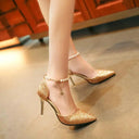 Sequined High Heels Designer Pumps For Glamorous Events Sequined High Heels Designer Pumps For Glamorous Events
