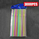 Colorful Black Reusable Party Straws Eco Friendly Essentials Colorful Black Reusable Party Straws Eco Friendly Essentials