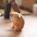 Funny Capybara Plush Toys Cute Keychain Pendant Doll Gift Funny Capybara Plush Toys Cute Keychain Pendant Doll Gift