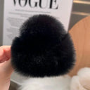 Crab Plush Fur Hair Clip Trendy Accessory For Girls Crab Plush Fur Hair Clip Trendy Accessory For Girls