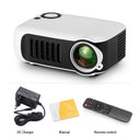 A2000 Mini Projector Home Cinema Theater Portable 3D 4K A2000 Mini Projector Home Cinema Theater Portable 3D 4K
