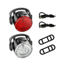 Waterproof Mini Bike Lamp Front Light White Taillight Red Waterproof Mini Bike Lamp Front Light White Taillight Red