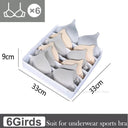 Space-Saving Socks & Underwear Organizer for Closet Declutter Space-Saving Socks & Underwear Organizer for Closet Declutter