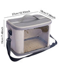 Lightweight Portable Bird Cage Parrot Carrier Travel Bag Lightweight Portable Bird Cage Parrot Carrier Travel Bag
