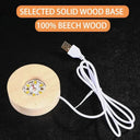 3D Crystal Ball Light Carving Solar System Night Light LED 3D Crystal Ball Light Carving Solar System Night Light LED