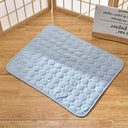 Dog Cooling Mat: Breathable Washable Summer Pet Blanket Dog Cooling Mat: Breathable Washable Summer Pet Blanket