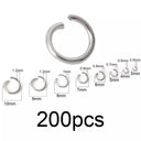 Stainless Steel Split Rings Connectors Bulk Jewelry Supplies Stainless Steel Split Rings Connectors Bulk Jewelry Supplies