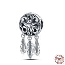 Ocean-Themed Sterling Silver Charms Set for Bracelets Ocean-Themed Sterling Silver Charms Set for Bracelets