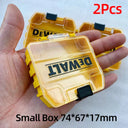 Drill Parts Storage Box With Bit Holder And Tough Case Drill Parts Storage Box With Bit Holder And Tough Case