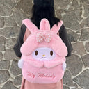Cute Sanrio Plush Backpack for Kids Cinnamoroll Kuromi My Melody Cute Sanrio Plush Backpack for Kids Cinnamoroll Kuromi My Melody
