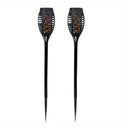 12LED Solar Flame Torch Light Flickering Waterproof Lamp 12LED Solar Flame Torch Light Flickering Waterproof Lamp