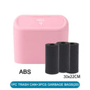 3Pcs Car Trash Can With Lid Contains 60 Garbage Bags 3Pcs Car Trash Can With Lid Contains 60 Garbage Bags