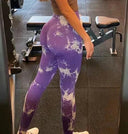 Trendy Tie-Dye Booty Lift Leggings Stylish High Waist Yoga Pants Trendy Tie-Dye Booty Lift Leggings Stylish High Waist Yoga Pants