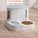 Large Cat Feeder Water Dispenser Wet Dry Separation Bowl Large Cat Feeder Water Dispenser Wet Dry Separation Bowl