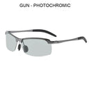 Men's Photochromic Polarized Sunglasses for Day and Night Men's Photochromic Polarized Sunglasses for Day and Night