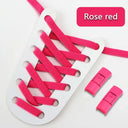 Colorful Press Lock Elastic Shoelaces for Vibrant Styling Colorful Press Lock Elastic Shoelaces for Vibrant Styling