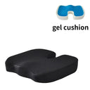 Orthopedic Gel Memory Foam Coccyx Seat Cushion for Pain Relief Orthopedic Gel Memory Foam Coccyx Seat Cushion for Pain Relief