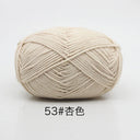 40-50g 4ply Milk Cotton Knitting Yarn For Crochet Craft 40-50g 4ply Milk Cotton Knitting Yarn For Crochet Craft