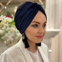 Modest Bubble Chiffon Hijab Cap For Versatile Wear Modest Bubble Chiffon Hijab Cap For Versatile Wear