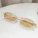 Unisex Vintage Rectangle Sunglasses for Men and Women Unisex Vintage Rectangle Sunglasses for Men and Women