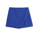 Vintage Asymmetrical Skort Stylish All-Season Upgrade Vintage Asymmetrical Skort Stylish All-Season Upgrade