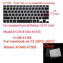 MacBook Silicone Keyboard Cover Transparent Protector 1 Year MacBook Silicone Keyboard Cover Transparent Protector 1 Year