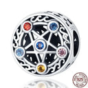 Sparkling Zircon Heart Charm Pendant Sterling Silver Jewelry Sparkling Zircon Heart Charm Pendant Sterling Silver Jewelry