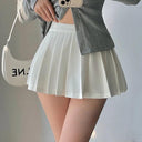 A-line Mini Skirt with Built-in Shorts Premium Streetwear Chic A-line Mini Skirt with Built-in Shorts Premium Streetwear Chic