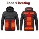 Heated Jacket USB Intelligent Dual Control 9 To 19 Zone Warm Heated Jacket USB Intelligent Dual Control 9 To 19 Zone Warm