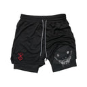 Anime Berserk Men's Running Shorts Summer Workout Essential Anime Berserk Men's Running Shorts Summer Workout Essential