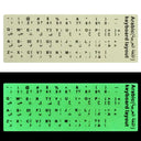 Luminous Multilingual Keyboard Stickers For Typing Luminous Multilingual Keyboard Stickers For Typing