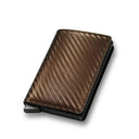 Sleek Carbon Fiber RFID Trifold Wallet for Men Black Holder Sleek Carbon Fiber RFID Trifold Wallet for Men Black Holder