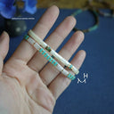 Colorful Miyuki Tila Bead Bracelet Imitating Stone Colorful Miyuki Tila Bead Bracelet Imitating Stone