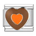 Hapiship Romantic Colour Heart Star Tai Chi Charm Links Bracelet Hapiship Romantic Colour Heart Star Tai Chi Charm Links Bracelet