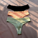 Cotton Thongs Seamless Comfort Pack for Women 3 Pack Cotton Thongs Seamless Comfort Pack for Women 3 Pack